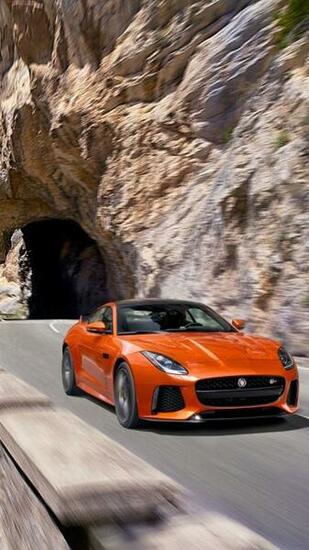 Wallpaper Jaguar F Type Svr Geneva Auto Show Roadster