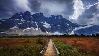 Tonquin Valley Jasper National Park Wallpaper