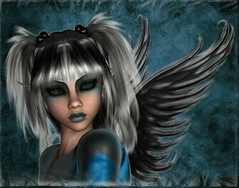 Gothic Fairy Wallpaper