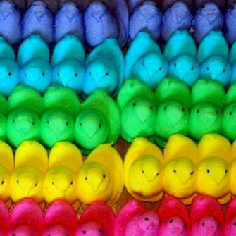 Peeps So Colorful With Image iPhone Wallpaper Easter
