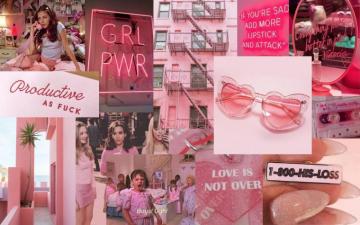 Pink Background Macbook Wallpaper Desktop