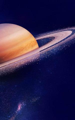 Saturn Dust 4k Ultra HD Mobile Wallpaper