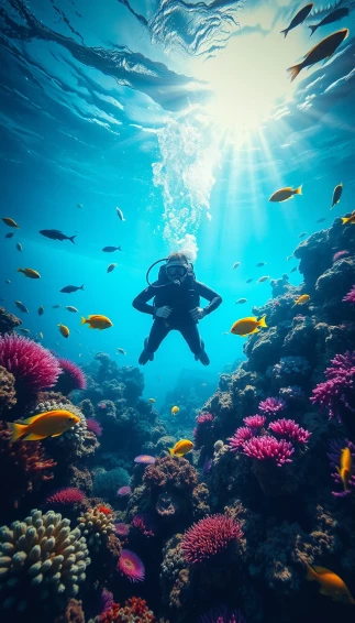 Scuba Phone Wallpaper