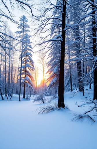 Winter Snow Scenes Wallpaper