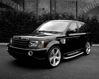 Black Sexy Land Rover Wallpaper HD