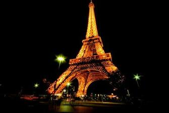 Eiffel Tower Night Wallpaper