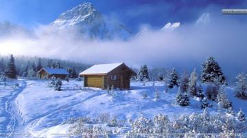 Cabins At Mt Wallpaper