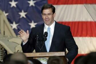 Trump Names Army Veteran Lobbyist As Defense Secretary Pick The