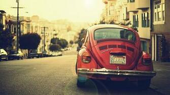 Volkswagen Beetle Vintage Photography HD Wallpaper Is A Awesome