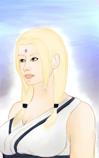 Lady Tsunade By Teamshikaino