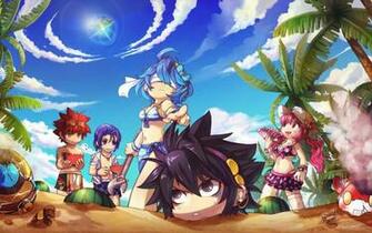 Grand Chase Mmo Rpg Fantasy Scrolling Platform Anime Action