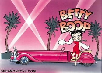 Pink Betty Boop Wallpaper