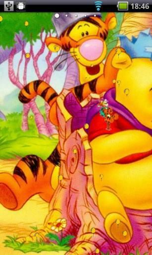 Bigger Tigger Jumping Live Wallpaper For Android Screenshot