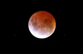 Blood Moon Lunar Eclipse HD Wallpaper