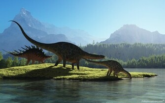 Prehistoric Dinosaurs Computer Desktop Wallpaper Pictures
