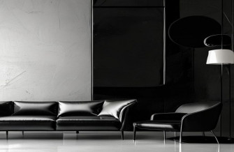 Glossy Black Wallpaper