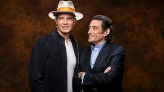 Deadwood Stars Timothy Olyphant Ian Mcshane Embrace Hbo Film Finale