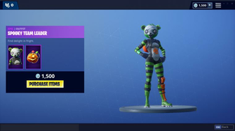 Spooky Team Leader Is The Best New Skin On Fortnite Battle Royale