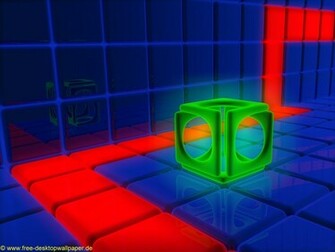 3d Art Neon Desktop Background HD Abstract Hintergrundbild