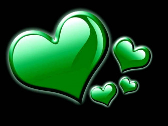 Green Heart Wallpaper
