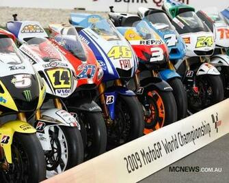 Moto Gp Bikes Wallpaper