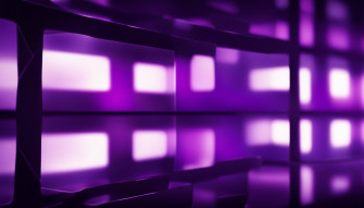 Purple Windows Wallpaper