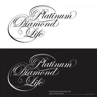 Diamond Life Logo Wallpaper Platinum By