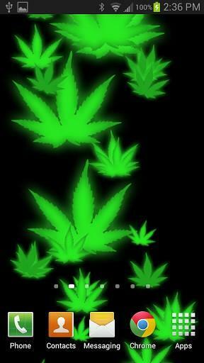 Bigger 3d Weed HD Live Wallpaper For Android Screenshot