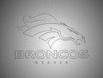 Denver Broncos Minimal Logo Wallpaper