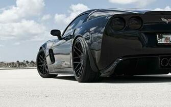 Black Chevrolet Corvette Coupe Z06
