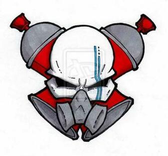 Graffiti Skull Style Wallpaper