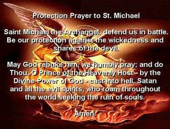 Angel Protection Prayer To St Michael