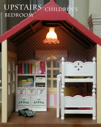 Calico Critters Sylvanian Families Luxury Townhouse Custom Wallpaper