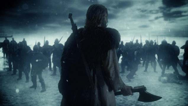 Vikings Cinemagraphs Rollo Tv Series Photo