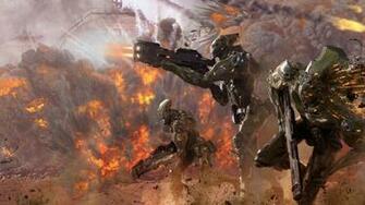 Full HD Wallpaper Warhammer Tau Battlefield Shooter Art