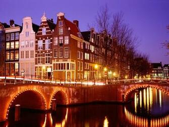 City Lights Wallpaper Stock Photos