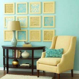 Bhg Framed Wallpaper Wall Art