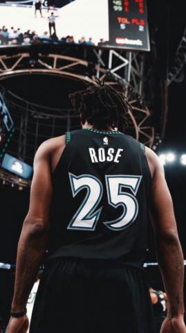 Derrick Rose Wallpaper iPhone Basketball Player Jersey