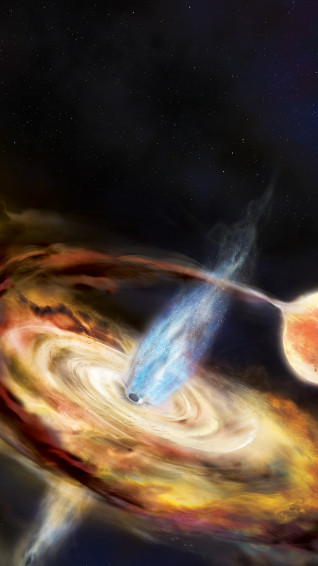 Nasa Svs Black Hole Desktop Phone Wallpaper
