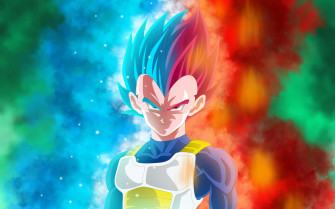 Show Off Your Saiyan Power With This Iconic Cool Vegeta Wallpaper
