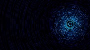 Wallpaper Abstraction Passage Light Black