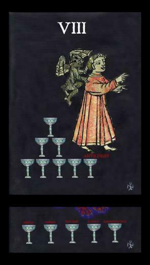 Of Cups Esoteric And Occult Luciferian Tarot Cards Wallpaper Image