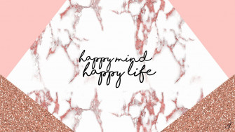 Rose Gold Desktop Wallpaper