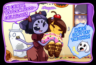 Halloweenparty Muffet Undertale By Ransaros