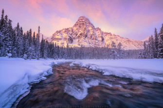 Photograph The Canadian Rockies In Winter Scott Smorra