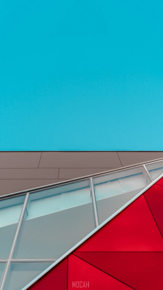 Sky Glass Window And Building HD Xiaomi Redmi Prime