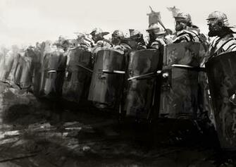 Sketch Of The Roman Legion Mariusz Kozik Lacedemon