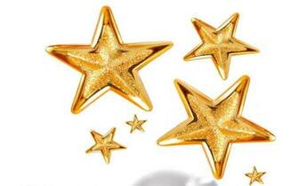Golden Stars Wallpaper
