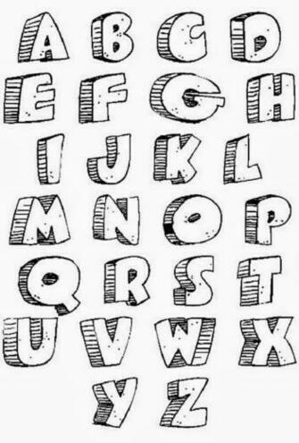Graffiti Fonts Bubble Letter Design Jpg