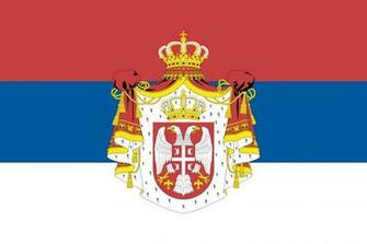 HD Serbia Flag Wallpaper